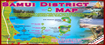 Visitors to Thailand Map: Samui District Map